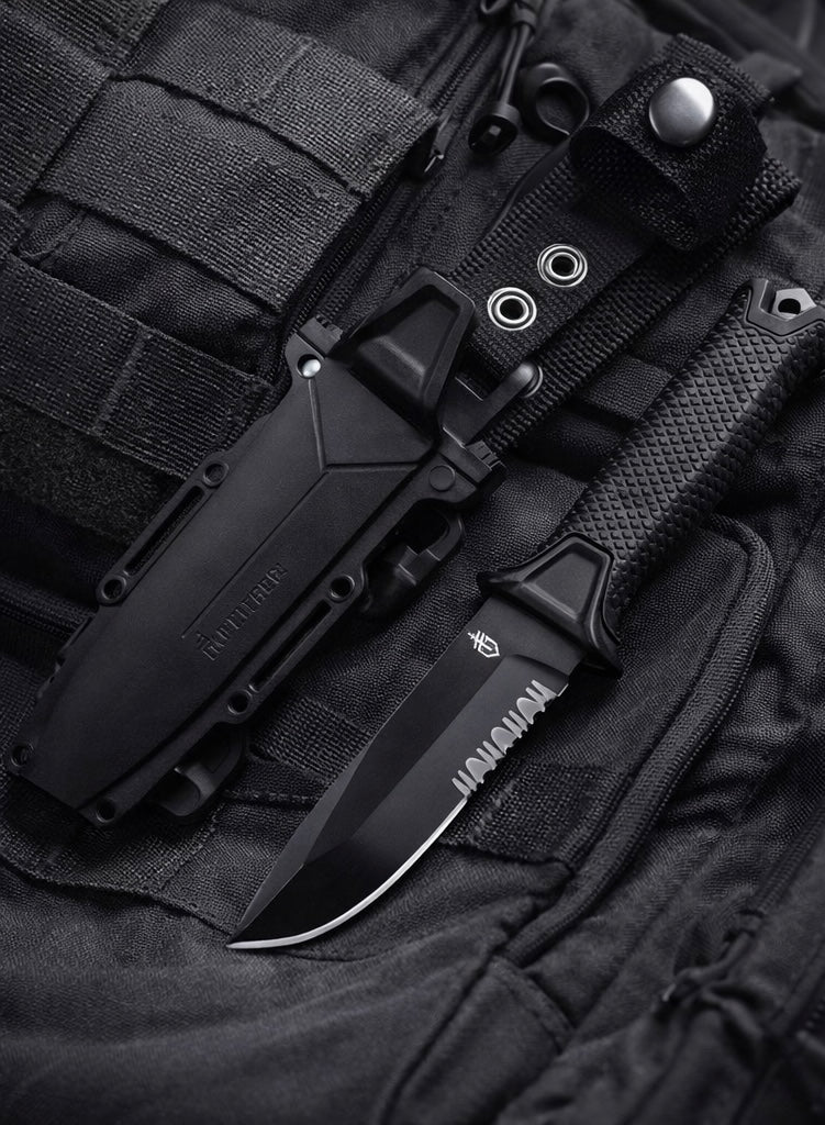 Tactical Fixed Blade Survival Knife with Sheath