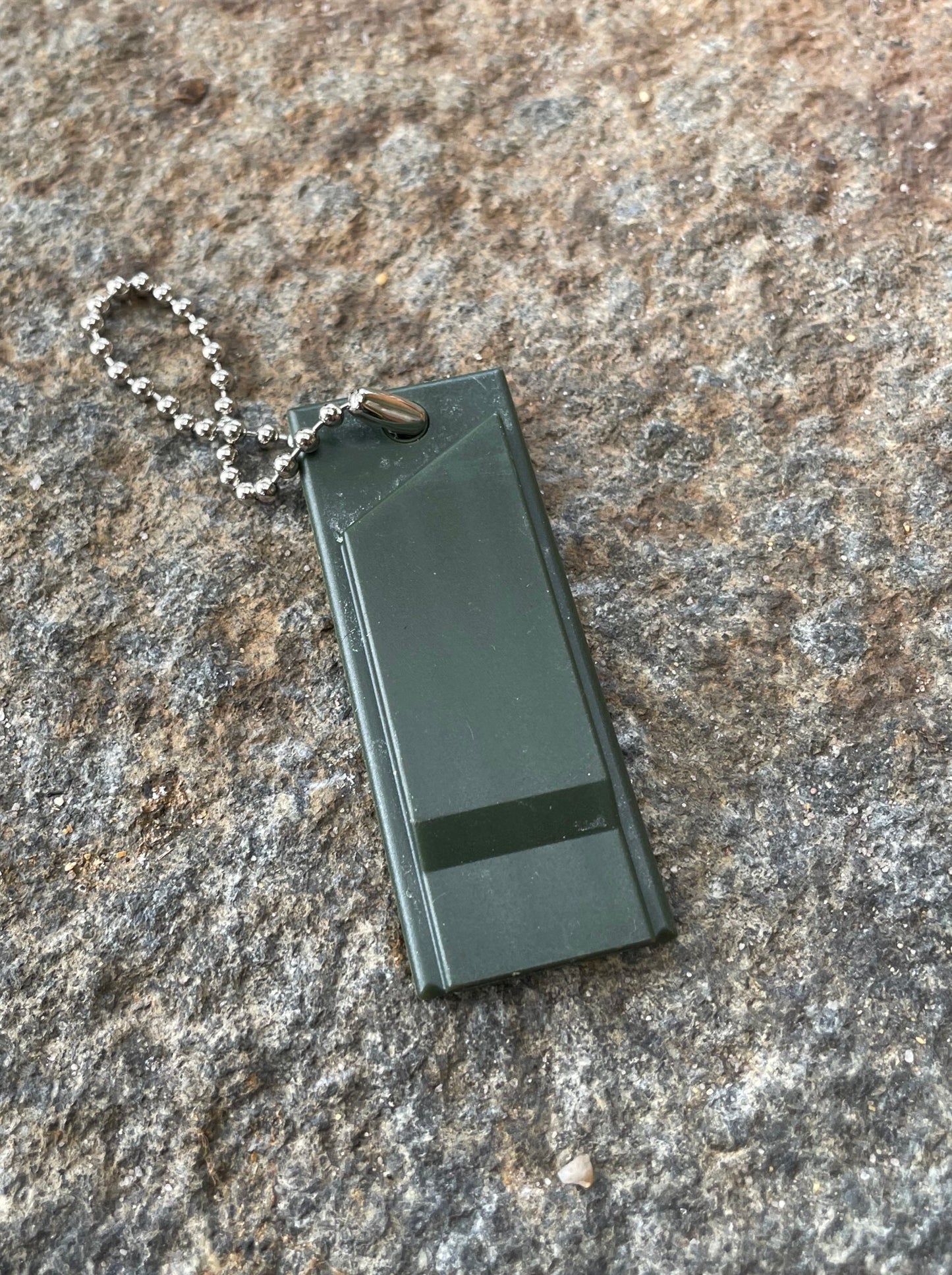 High decibel survival whistle