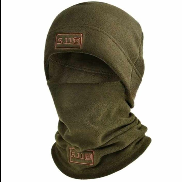 5:11 Polar fleece beanie and neck warmer